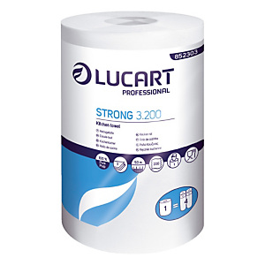 Essuie-tout Lucart Strong, la bobine de 200 formats Essuie-tout Lucart Strong, la bobine de 200 formats