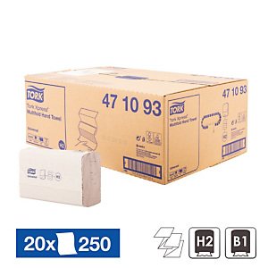 Essuie-mains Tork MultiFold Universal, le colis de 5000 Essuie-mains Tork MultiFold Universal, le colis de 5000