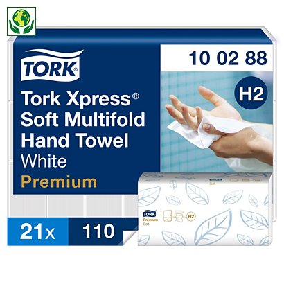 Essuie-mains Xpress Premium H2 TORK 34x21,2 cm - 1