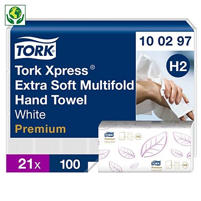 Essuie-mains Xpress Premium H2 TORK 34x21,2 cm - 1