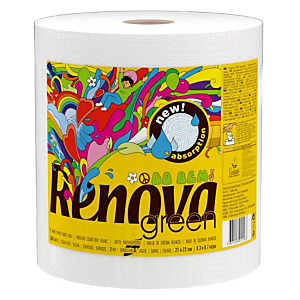Essuie-tout Renovagreen, bobine de 240 formats Essuie-tout Renovagreen, bobine de 240 formats
