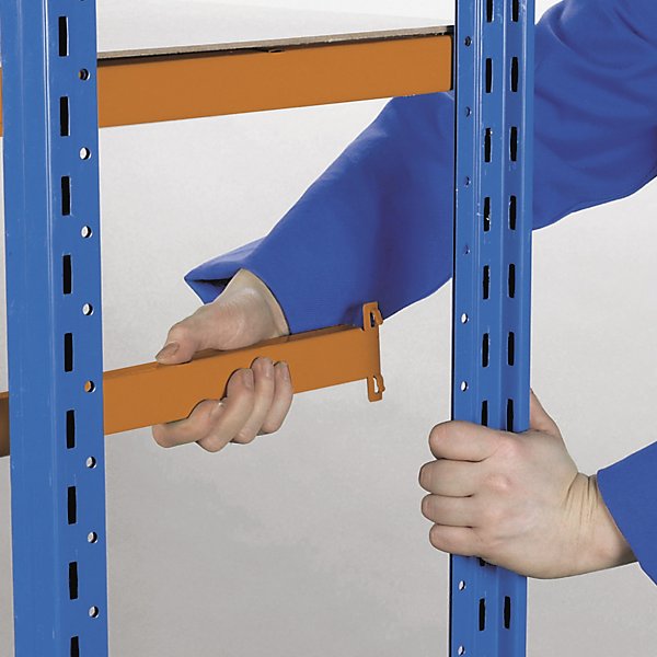 Estantería aglomerado regulable 400 kg de 240 x 90 x 200 cm - 2