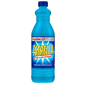ESTRELLA Azul, Lejía con detergente, 1,35 litros ESTRELLA Azul, Lejía con detergente, 1,35 litros