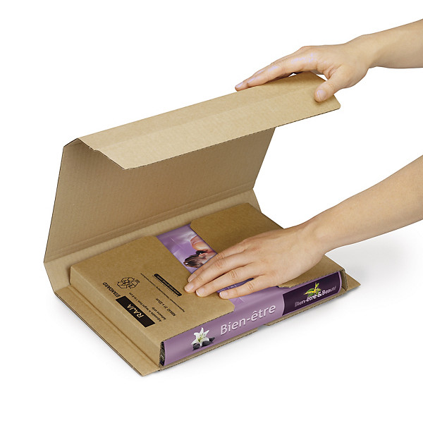 Estuche para libros con cierre adhesivo A4 RAJA® - 1