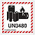 Etichetta adesiva batterie/pile al litio - 1