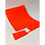 Etichette adesive permanenti, 70 x 31 mm, 100 fogli, 27 etichette per foglio, Rosso Fluo - 1