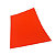 Etichette adesive permanenti, A4 (210 x 297 mm), 100 fogli, 1 etichetta per foglio, Rosso Fluo - 1