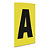 Etichette adesive rimovibili per scaffalature con lettere da A a Z - 5