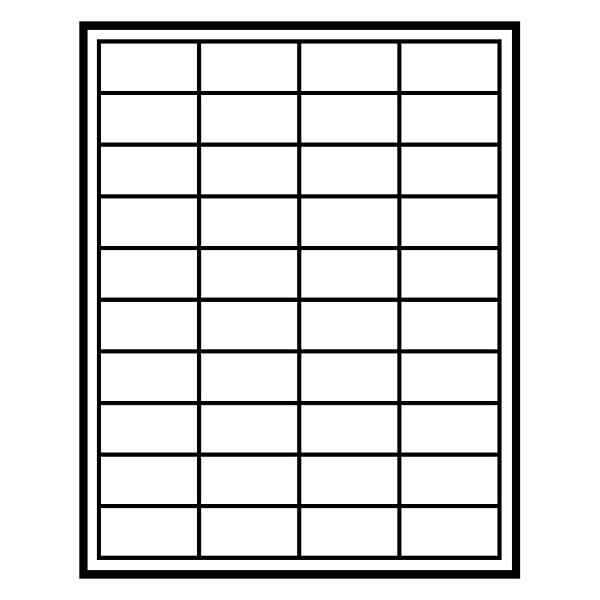 Etichette adesive stampabili coprenti - 6