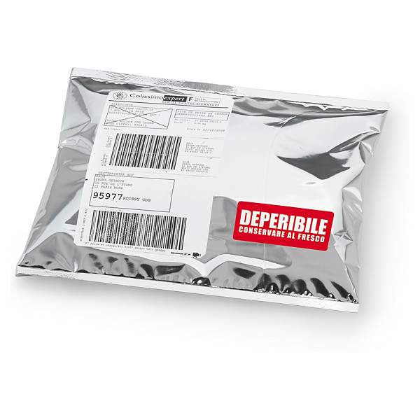 Etichette di spedizione con messaggio "deperibile" - 1