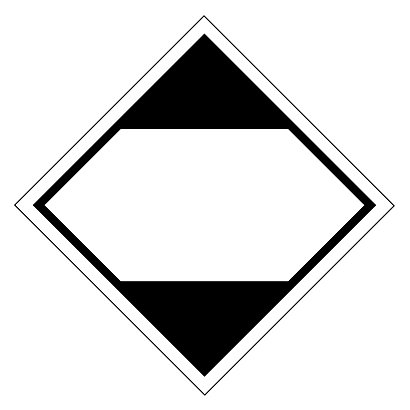 Etikett for farlig gods til vei- og lufttransport - farlige stoffer i begrensede mengder (til vei- og jernbanetransport) - 1