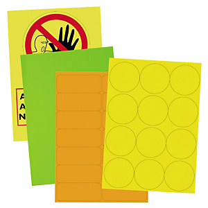 Etiketten und Markierungspunkte fluoreszierend Etiketten und Markierungspunkte fluoreszierend