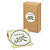 Etiqueta redonda para cajas de aceite de oliva con diseño hoja de olivo - Últimas unidades - 1