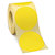 Etiquetas adhesivas redondas en color amarillo reposicionables diámetro 70mm - 1