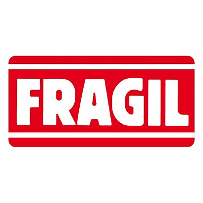 Etiquetas de expedição FRÁGIL - 1