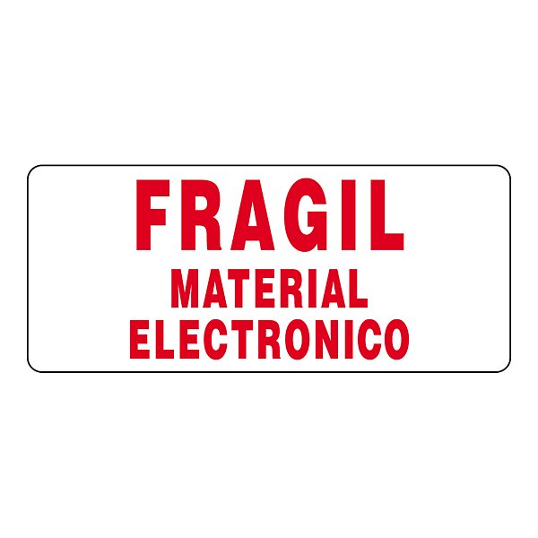 Etiquetas de expedición mención frágil - 6