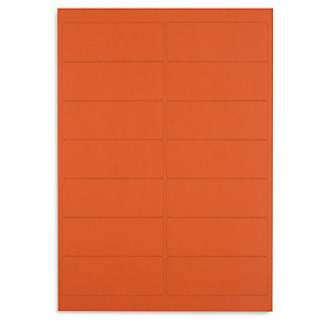 Étiquette adhésive amovible couleur 99,1x143,5 mm