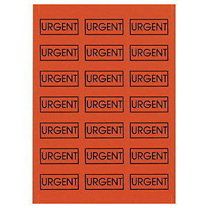 Étiquette adhésive permanente 210x297 mm