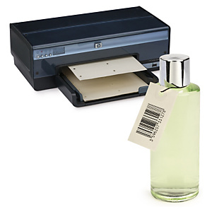 Étiquette américaine beige imprimable