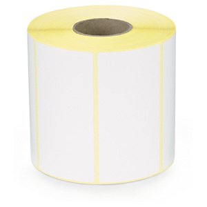Étiquette papier blanc mat pour imprimante jet d'encre couleur 100 x 50 mm diam?tre 40 mm