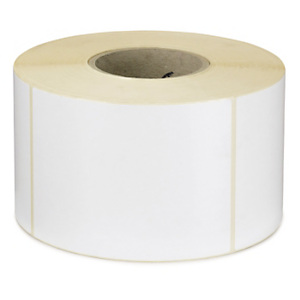 Étiquette vélin transfert thermique mandrin 40 mm 80x40 mm