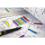 Etui de 4 distributeurs de 24 index flèches Post-it® coloris assortis - 4