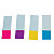 Etui de 4 distributeurs de 35 index Post-it®  largeur 12 mm couleurs vives - 2
