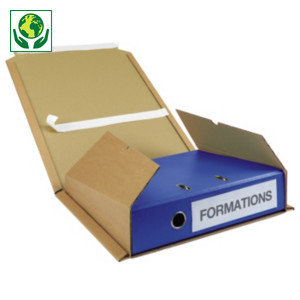 Etui pour classeur avec fermeture adhésive Etui pour classeur avec fermeture adhésive
