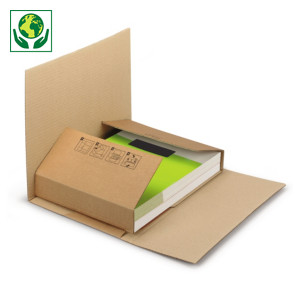 Étui-croix postal carton brun Étui-croix postal carton brun