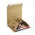 Etui postal carton brun avec fermeture adhésive RAJA Standard 32x32 cm - 1