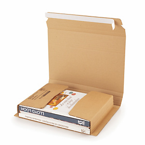 Etui postal carton brun avec fermeture adhésive RAJA Standard 33x25 cm Etui postal carton brun avec fermeture adhésive RAJA Standard 33x25 cm