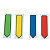Etui van 4 verdelers van 24 index-pijltjes Post-it® geassorteerde kleuren - 2