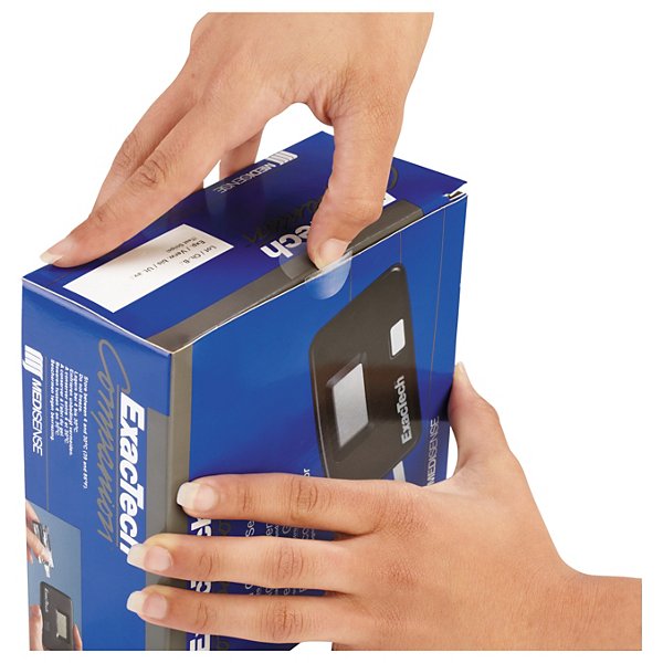 Etykiety samoprzylepne okrągłe mocne średnica 25mm - jednorazowe - 6