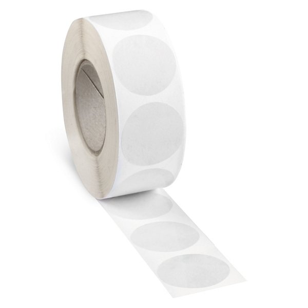 Etykiety samoprzylepne okrągłe mocne średnica 30mm - jednorazowe - 2