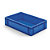 Eurobox blau 600 x 400 x 145 mm - RESTPOSTEN - 1