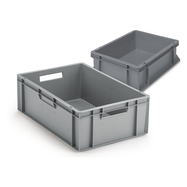 Eurobox mit geschlossenen Griffen RAJA, 400 x 300 x 120 mm - 10