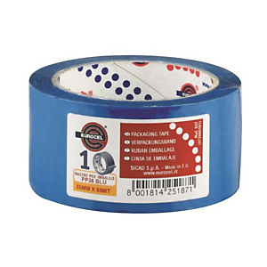 Eurocel, Imballaggio e spedizione, Nastro da imballo pp36 blu, 006114366 Eurocel, Imballaggio e spedizione, Nastro da imballo pp36 blu, 006114366