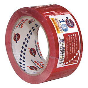 EUROCEL, Imballaggio e spedizione, Nastro da imballo pp36 rosso, 006113366