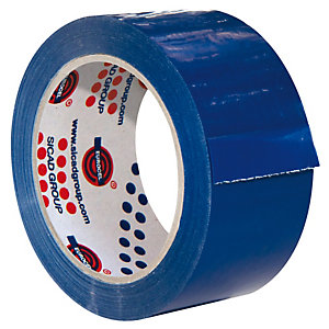 EUROCEL Nastro adesivo 350 - 5 cm x 66 m - PVC - blu l