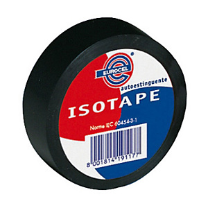 Eurocel® Nastro isolante - Colore Nero - Dimensioni 15 mm x 10 m Eurocel® Nastro isolante - Colore Nero - Dimensioni 15 mm x 10 m