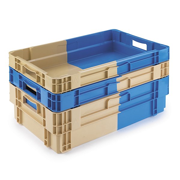 Euronorm stapelbak 2 kleuren 600x400x127mm - 3