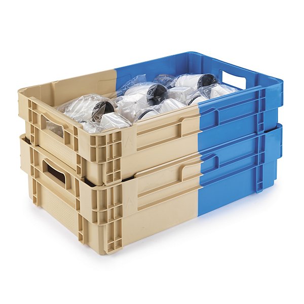 Euronorm stapelbak 2 kleuren 600x400x127mm - 4