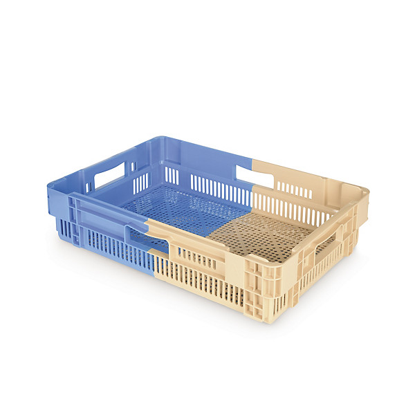 Euronorm stapelbak 2 kleuren 600x400x147mm - 1