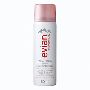 EVIAN Brumisateur Evian, aérosol de 50 ml