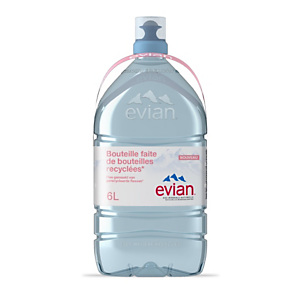 Evian Eau minérale naturelle - Bonbonne 6 L Evian Eau minérale naturelle - Bonbonne 6 L