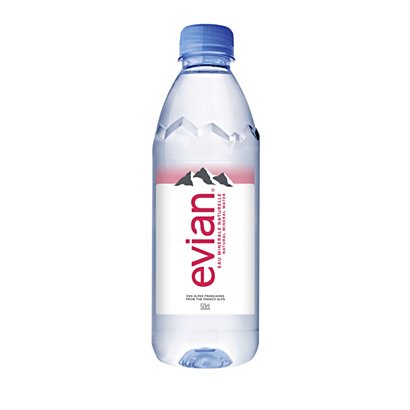 Evian Prestige Eau minérale naturelle - Lot 24 bouteilles 50 cl