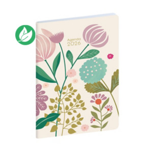 Exacompta Agenda mensuel EasySlim 15 Mini Labo 12 Mois - Format 10 x 15 cm - Ivoire - 2026 Exacompta Agenda mensuel EasySlim 15 Mini Labo 12 Mois - Format 10 x 15 cm - Ivoire - 2026
