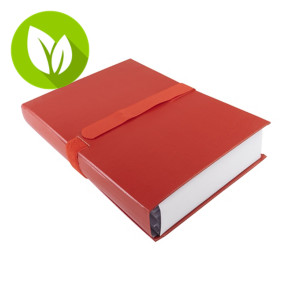 EXACOMPTA Balacron Carpeta de lomo extensible balacron, FSC, Cierre con scratch, Tapa forrada en balacrón, rojo EXACOMPTA Balacron Carpeta de lomo extensible balacron, FSC, Cierre con scratch, Tapa forrada en balacrón, rojo