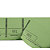 EXACOMPTA Bloc passe-partout 100 feuillets numérotés de 3 volets - Format 4,8x15 cm - Vert - 5