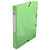 Exacompta Boîte de classement Iderama A4 350 feuilles Dos de 40 mm Carte avec polypropylène Citron vert - lot de 8 - 1